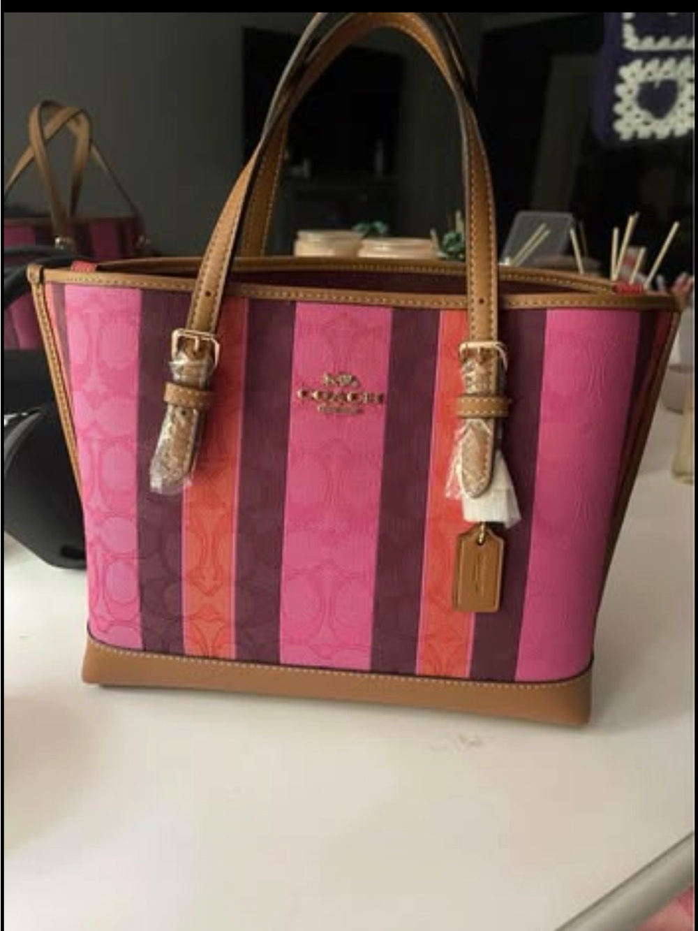 Coach mollie tote 25